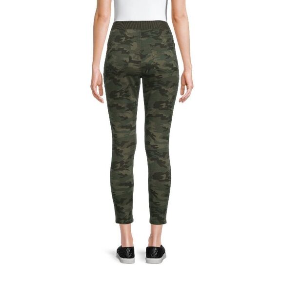 Leopard & Camo Print Mid Rise Rib Waistband Jeggings Pants 2-Pack Size XXL (19) - Picture 14 of 15